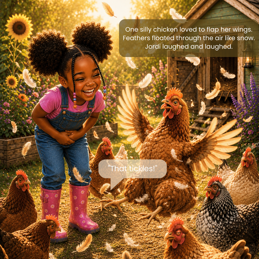 My Sweet Jordi Had a Farm: Chickens