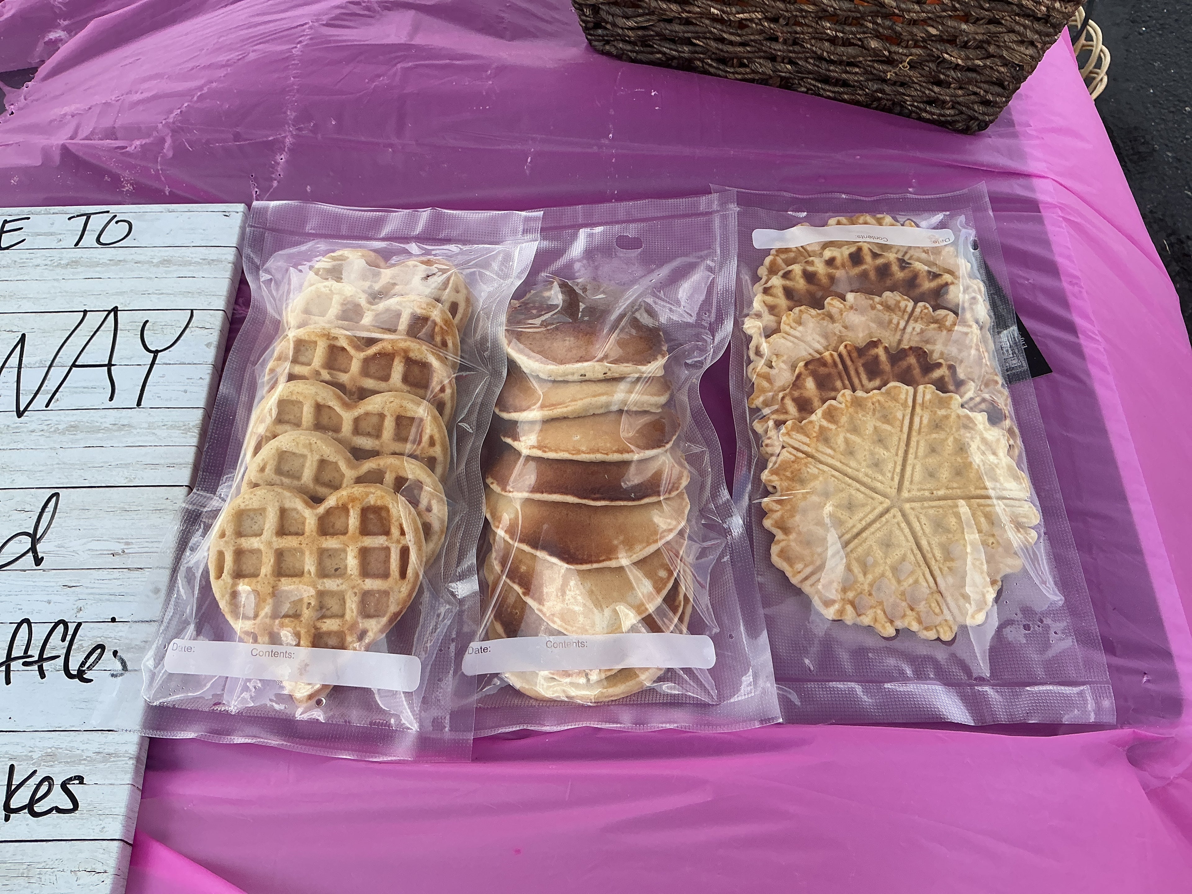 Frozen Pancakes/Waffle Sleeves